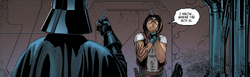 Vader chokes Aphra