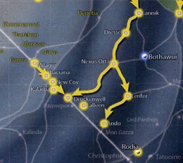 Los  cortaron el , aunque no avanzaron más allá.