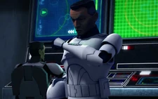 O'Niner en la Estación Rishi.