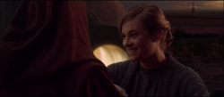 Beru receives baby Luke