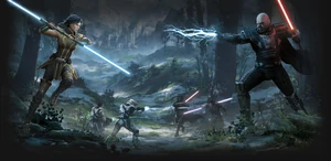 Arte Promocional de la Batalla de Alderaan