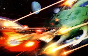 El  embistió y destruyó a la , matando a .