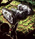 Un Tanque Centuria en patrulla.