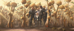 Echo y el Lote Malo llegan a la granja de Cut Lawquane en Saleucami.