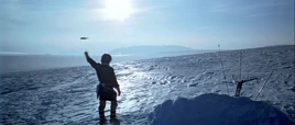 Han in Lanteel Glacier