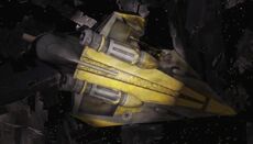 Anakins Delta-7B wreckage