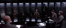 Una reunión de los líderes de la Estrella de la Muerte.