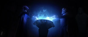 Sidious y Tyranus realizan el ritual.