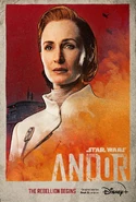 Póster del personaje de Mon Mothma
