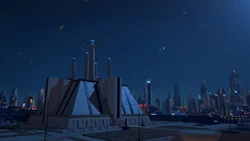 El Palacio Imperial en Las Aventuras de los Freemaker