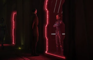 Dooku habla con Semage sobre sus ideales.