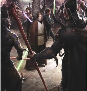  y sus  se enfrentan a  y los .