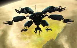 Vulture droid deployment pod