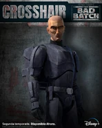 Póster del personaje de Crosshair (Latinoamérica)