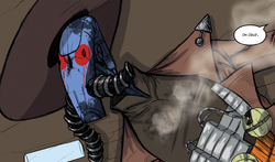 Davtokk en engañado con un  disfrazado de Cad Bane.