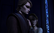 Anakin y Shmi