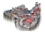 Corte de la suite del Canciller.