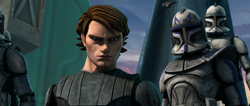 Anakin and Rex on Christophsis