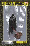 Cubierta variante del 40 aniversario de Star Wars de Greg Smallwood