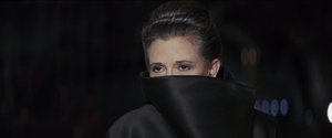 Leia on Crait