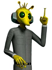 El AJ^6 de Tseebo tenía un holoemisor.