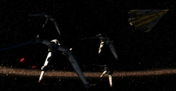 V-19 durante la Batalla de Bothawui.