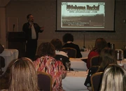 Promoting Oklahoma Rocks! to the  Desk and Derrick Club