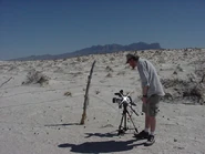 NMsalttkstar.jpg (77 KB) Getting footage in the Salt Flats