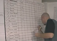 Updating results at the World Championship Quartz Crystal Dig