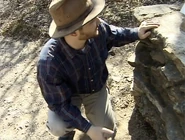 Checking out some rocks