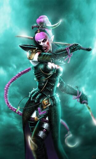 Eldar oscuro lhamaeana