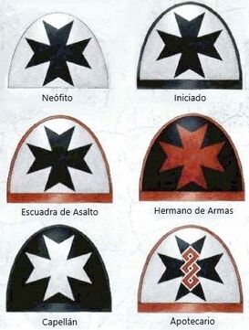 Templarios Negros Heráldica