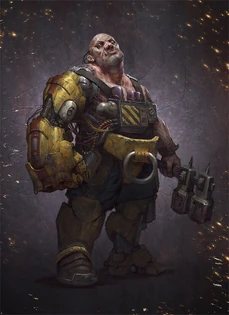 Necromunda Ogrete Ogryn Jotunn