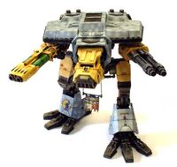Titán Warhound de la Legio Gryphonicus.