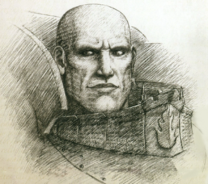 Lorgar Aureliano boceto