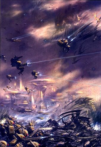 Tiranidos flota gorgona vs tau 02.jpg