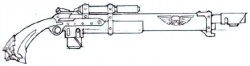Rifle láser modelo Vostroya