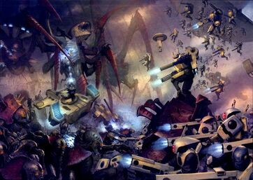 Tiranidos flota gorgona vs tau.jpg