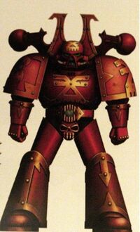Esquema de los Bersérkeres de Khorne de los Devoradores de Mundos.