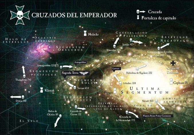 Mapa templarios negros cruzadas