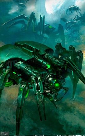 Necrones arañas canópticas.jpg