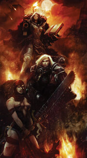 Sororitas canonesa hermana y arrepentida