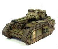 Tanque Macharius con cañones Vanquisher