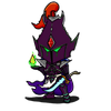 Dark Eldar chibi Maestitia Relictus fanart