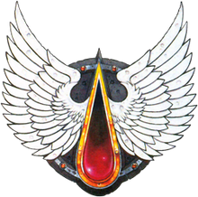 Logo Banner Angeles sangrientos Blood Angels