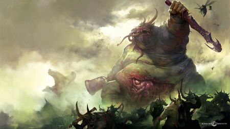 Demonios de Nurgle 8ª Edición ilustración