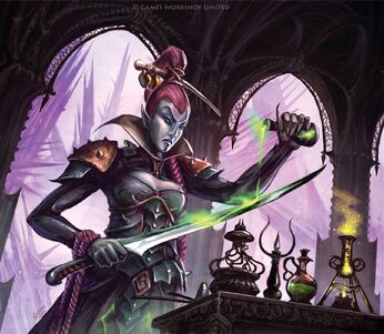 Eldar oscuro venenos y ponzoñas