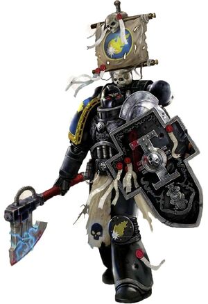 Guardianes de la Muerte Capitan de la Guardia Kail Vibius Marines Errantes Ordo Xenos Wikihammer