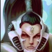 Rostro Autarca mujer Eldar (Elarique Espada Rápida)