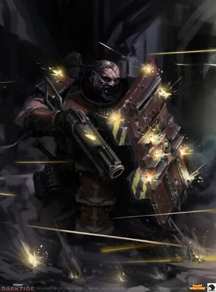 Ogrete Ogryn Darktide Arte